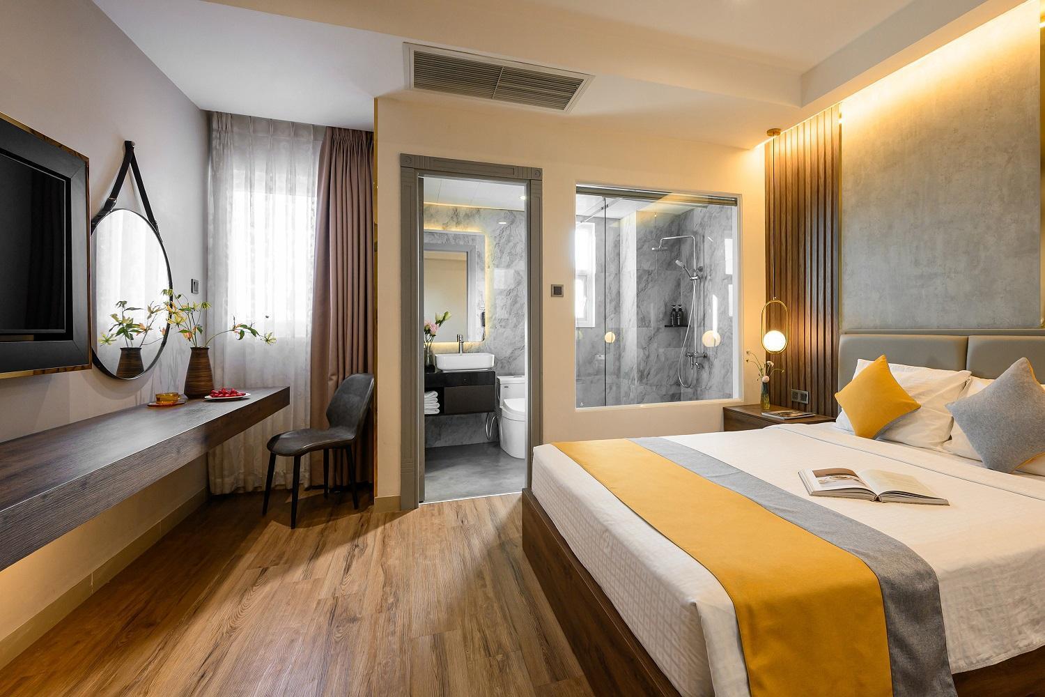 Acnos Hotel ホーチミン市 エクステリア 写真